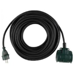 Jatkojohto 2xpistoke 20m