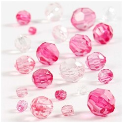 Sarmahelmet, koko 4-12mm, pinkki 45g n.170kpl