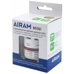 Optinen palovaroitin Mini, 10 vuotta kayttoika, Airam