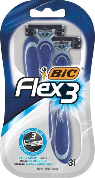 BIC Flex 3, 3-pack
