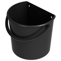 Jatesanko 320, 9L, puolipyorea, musta, LM