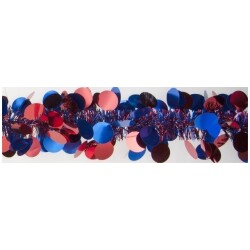 Paljettipunos multicolor 2 m Weiste