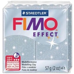 Fimo Effect glitter hopea 57g