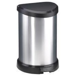 Metalisoitu Poljinjateastia 20L hopea, Curver 303x268x448