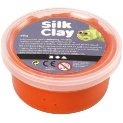 Silk Clay-Silkkimassa 40g, Oranssi