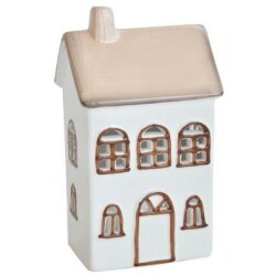 Talolyhty 10x7x17 cm keraaminen ruskea