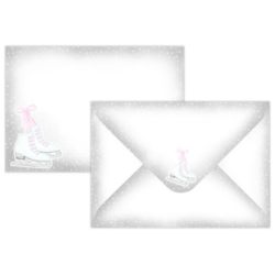 C6 Kirjekuori Luistimet 10kpl/pkt