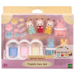 Sylvanian Families Suklaapupukolmoset hoitosetti