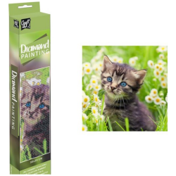 Timanttimaalaus kissa 30x30cm