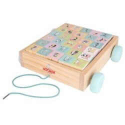 Muumi Aakkoskuutiovaunu