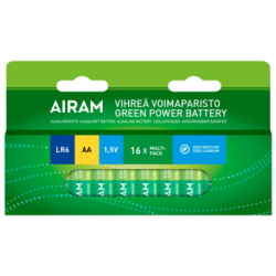 Vihrea voimaparisto LR6 1,5 AA V16 kpl