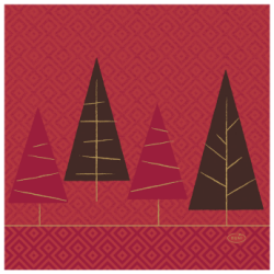 Lautasliina Winter Trees 33 cm