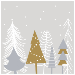 Lautasliina Winter Trees