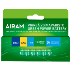 Vihrea voimaparisto LR03 AAA 1,5V