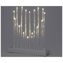 Pihla kynttelikko patterivalo