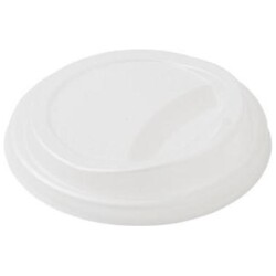 EcoEcho kansi valkoinen 35 cl Kansi kupeille 182533/182534 35/47 cl