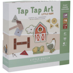 Tap Tap Taidesetti Little Farm askartelusetti