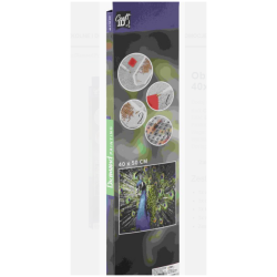 Timanttimaalaus 40x50cm Riikinkukko