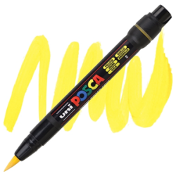 UNI POSCA PCF-350 Brush Yellow