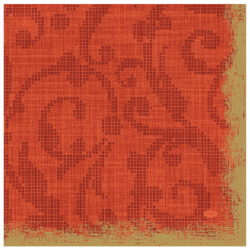 Lautasliina Festive Dunisoft oranssi 40x40 cm