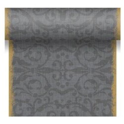 Kaitaliina Duni Festive Granite Grey 0,4x4,8m