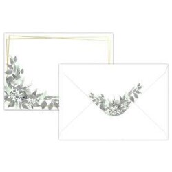 Kirjekuori C6 Verde 10kpl kostutettava liimalappa