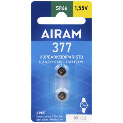 Airam hopeaoksidiparisto 377 SR66 1,55V