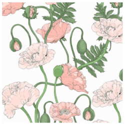 Lautasliina Unikkoaika 24x24cm valkoinen 20kpl 20 kpl/pkt