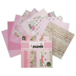 Kuviopaperipakkaus 20x20cm 100arkkia
