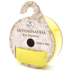 Satiininauha Keltainen 2cmx5m