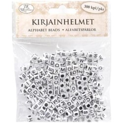 Kirjainhelmet 300kpl/pkt