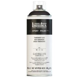 Liquitex 400ml Akryylispraymaali musta