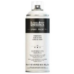 Liquitex 400ml Akryylispraymaali valk.