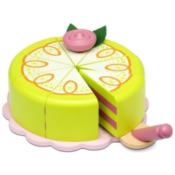 Puinen lelutaytekakku Micki