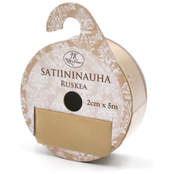 Satiininauha ruskea 2cmx5m