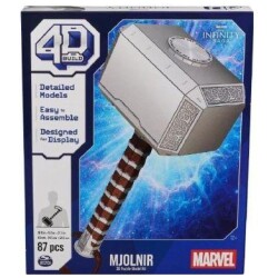 4D Palapeli Thorin vasara 87palaa, autenttiset yksityiskohdat