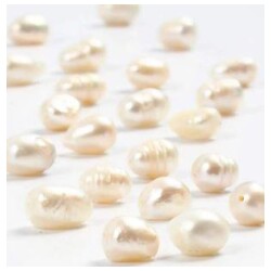 Makeanvedenhelmet 1 Pkk, 40 cm, Halk. 4 mm, 1 mm, Helmiainen