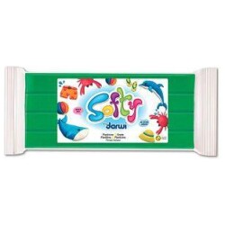 Pehmea muovailuvaha vihrea darwi 500g