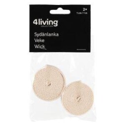 Sydanlanka 2x 2cmx1m oljylamppuun, myrsky- ja oljylyhtyyn