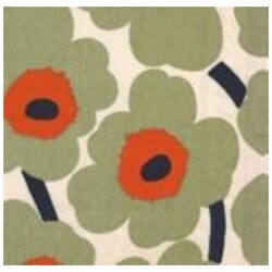 Lautasliina Marimekko 25 cm Unikko Kerma Oranssi