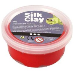 Silk Clay 40g,punainen