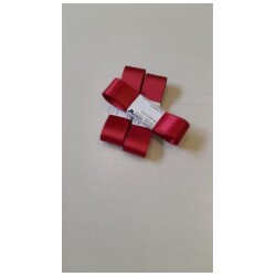 Satiininauha viininpunainen 25mmx3m