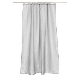 Suihkuverho Solid 180x200 cm harmaa