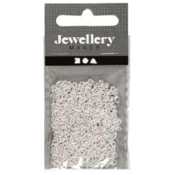 Ketju 2mm hopeanvariset 2m Metalliketju koruille