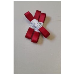 Satiininauha viininpunainen 15mmx3m