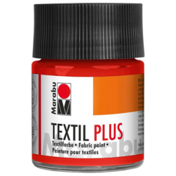 Marabu Tekstiilivari PLUS 50ml 030 light vermilion