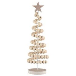 Koriste puupallo kuusi 34 cm