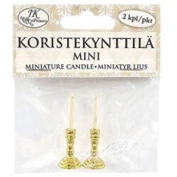 Koristekynttilat 2kpl