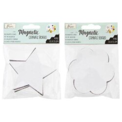 Magneettitaulupohjat 4kpl/pkt lajitelma Lajitelma, valittavana tahti tai piparimalli.