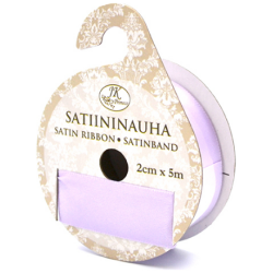 Satiininauha vaalea lila 2cmx5m